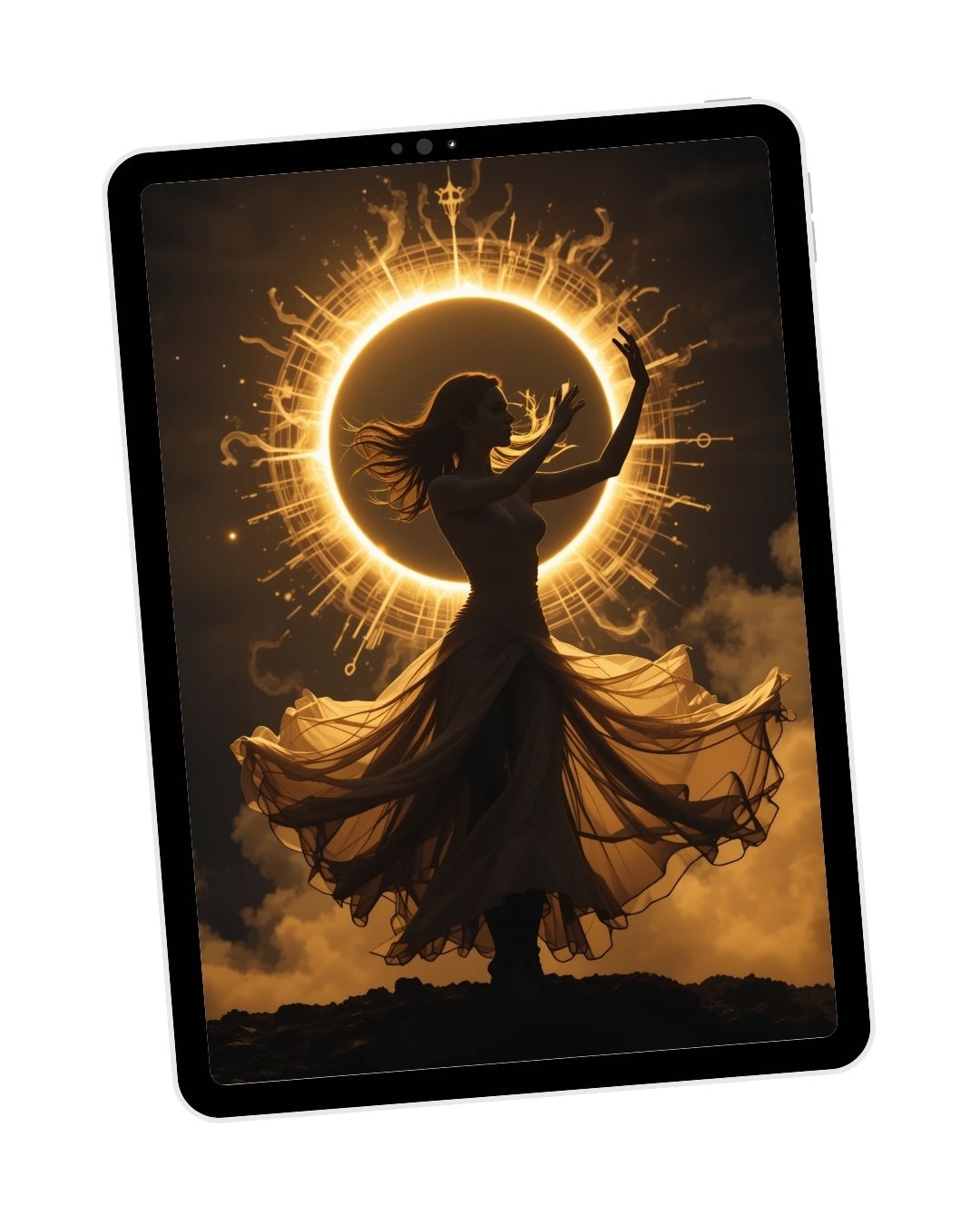 Silhouettes of people - Mystical