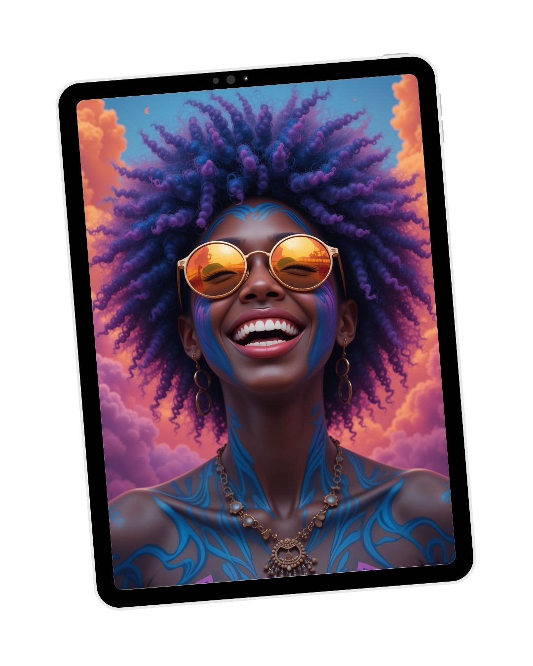 Hyperrealistic Portraits with sunglases