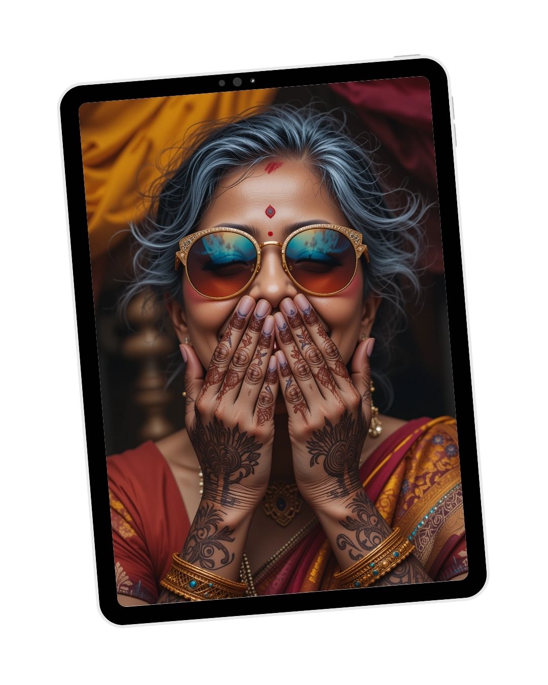 Hyperrealistic Portraits with sunglases