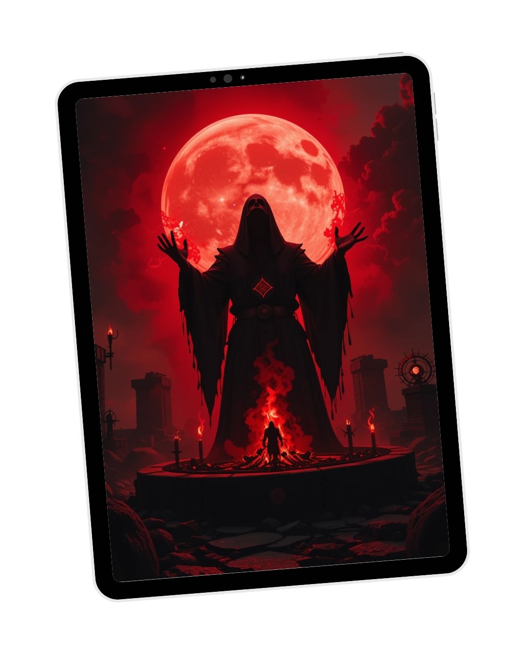 Silhouettes of people - Mystical