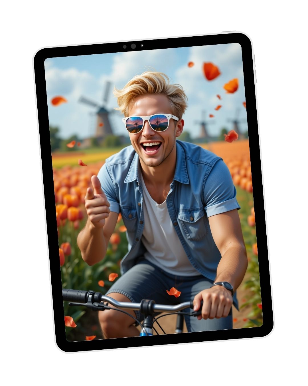 Hyperrealistic Portraits with sunglases