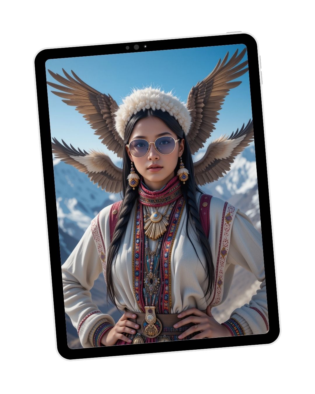 Hyperrealistic Portraits with sunglases